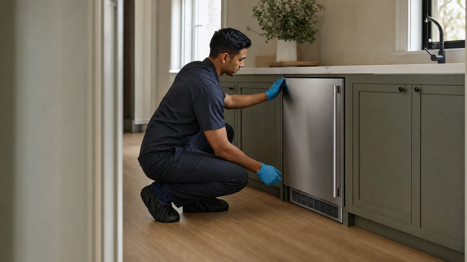 Undercounter ice maker diagnostic visit in Englewood Cliffs